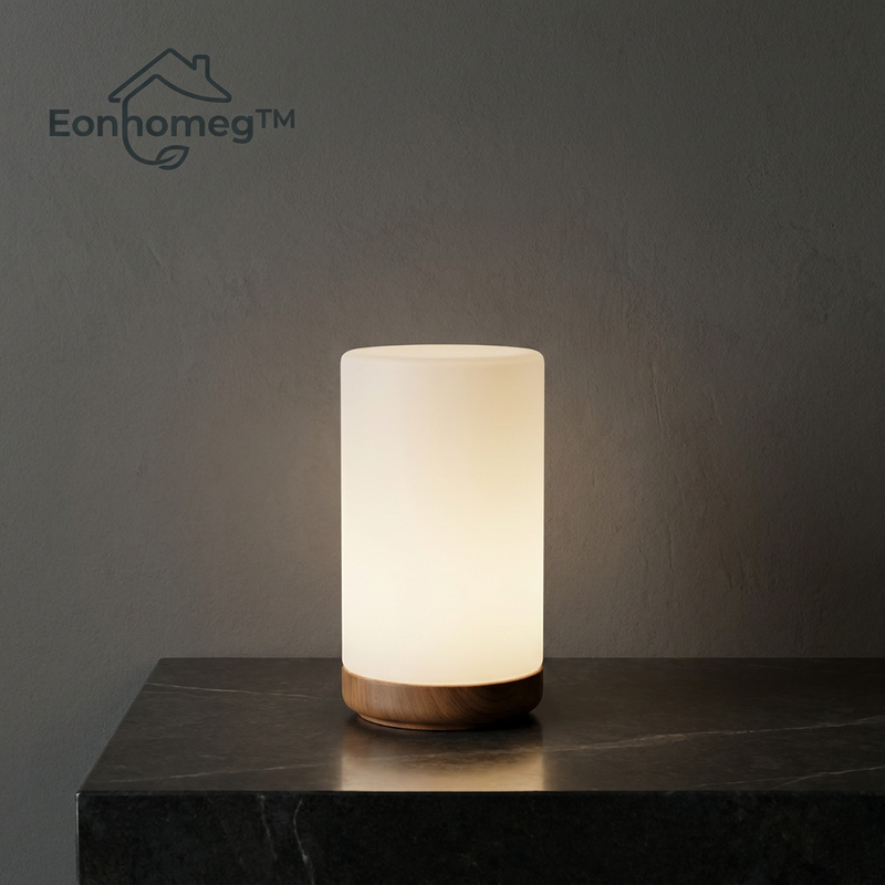 Eonhomeg™ WarmGlow Cylinder Table Lamp