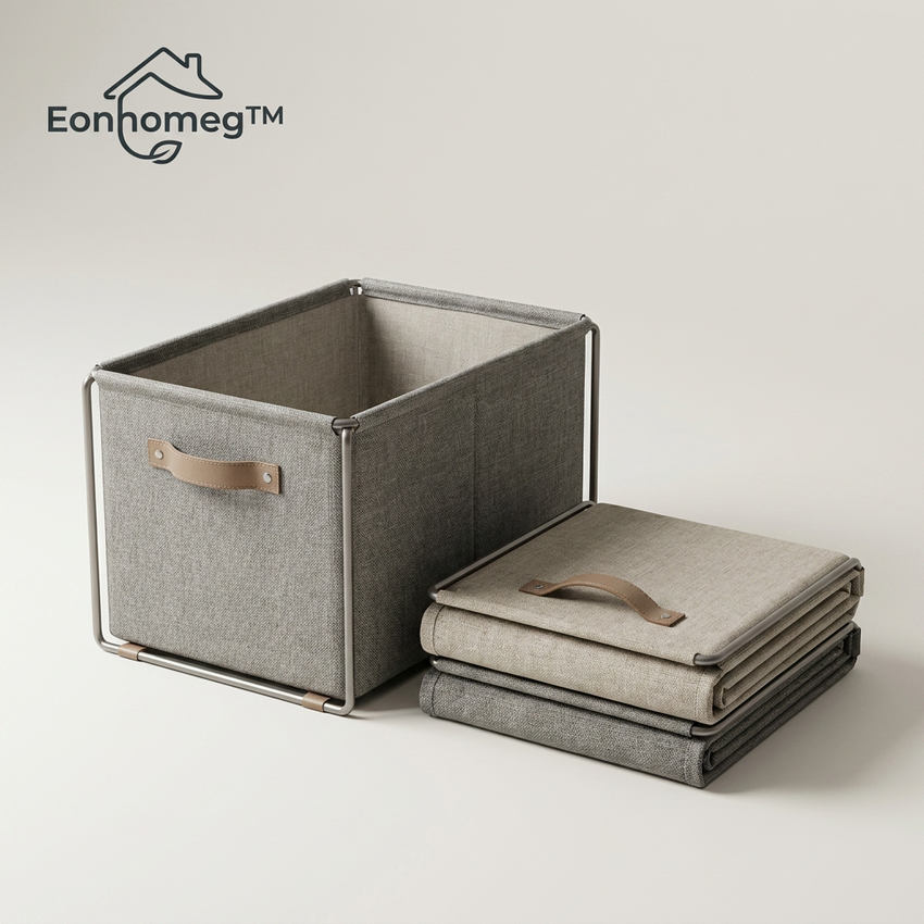 Eonhomeg™ Foldable Fabric Storage Bin Set